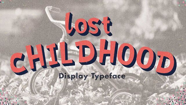 Lost Childhood Font